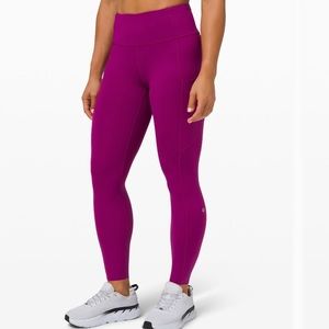 Lululemon leggings fast and free 25”